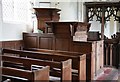 TL8871 : St Peter, Great Livermere - Pulpit by John Salmon