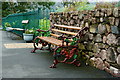 NY1700 : Bench at Dalegarth Station by Peter Trimming