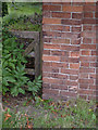 Bench mark, The Poplars, Hawton