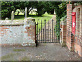 Hawton Churchyard gate 