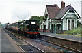 J3886 : Steam train passing Trooperslane station by The Carlisle Kid