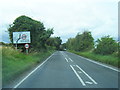 A417 approaching Aston Tirrold turn