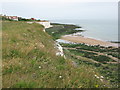 Cliff edge near North Foreland