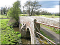 SP2185 : Arched bridge over the River Blythe floodmeadows by Robin Stott