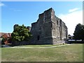 Canterbury Castle - western corner