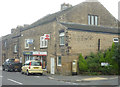 Gold Post Box at Rawdon Post Office