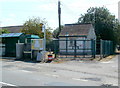 Electricity substation and a bus shelter, Locking