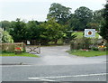 Entrance to Uphill Castle Cricket Club, Weston-super-Mare 