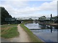 Canal footbridge