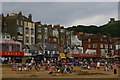 TA0488 : Scarborough: South Bay seafront and castle behind by Christopher Hilton