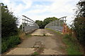 Bridge over the M1 by Spinney Lodge