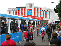 TQ2578 : Earls Court, venue for Olympic volleyball by Nick Smith