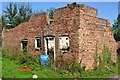 Brick ruin at Humber Lock Farm