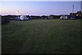 Nine PM at Pendeen campsite