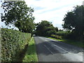 Little Staughton Road towards Colmworth