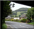 View from the railway bridge