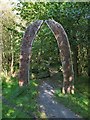 Archway Sculpture at Kilvey Community Woodland