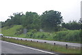 Road running parallel to the A66