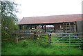 Farm building by the old railway