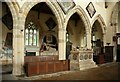 St Nicholas, Stanford on Avon - North arcade