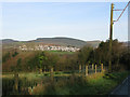 View across the valley from the Llan Road