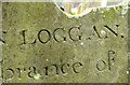 "Loggan" headstone, Templecorran, Ballycarry (2)