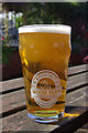 A pint from Wood Farm Brewery