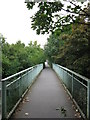 Two footbridges on the Linden Pit Path