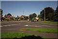 Junction and tractor, Eccleshall Road