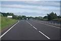 A5 approaching Nesscliffe Services