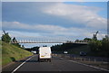 Footbridge, A5 near Nesscliffe