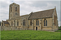 TF0904 : St Andrew's church, Ufford by J.Hannan-Briggs