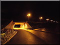TL0913 : Lybury Lane going under the M1 motorway by David Howard