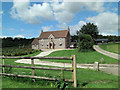 Entrance to Bourne Valley pick-your-own