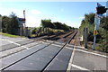 TQ9830 : Railway Line towards Hastings by Julian P Guffogg