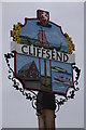 Cliffs End sign