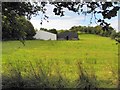 Black and white farm buildings, Raneese