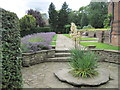 Part of the terrace at the rear of Goddards