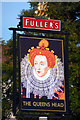 The Queens Head - inn sign