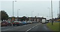 SJ3694 : A580 / A5058 Road Junction by Anthony Parkes