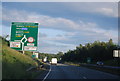 A5 approaching Edgebold Roundabout