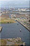 SJ3391 : Narrowboats, West Waterloo Dock, Liverpool by El Pollock