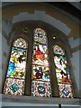 St Nicholas, Upper Chute: stained glass window (c)