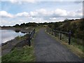 Path on the south side of Balgray Reservoir