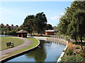 Stream through Egerton Park