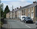 A row of houses, Heol Tawe, Abercrave