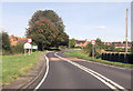 Entering Broughton Hackett on A422