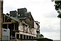 Beeston maltings under demolition