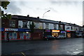 Row of shops on Bolton Road, Swinton