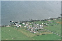 ND3773 : John O'Groats Harbour: aerial 2007 by Chris